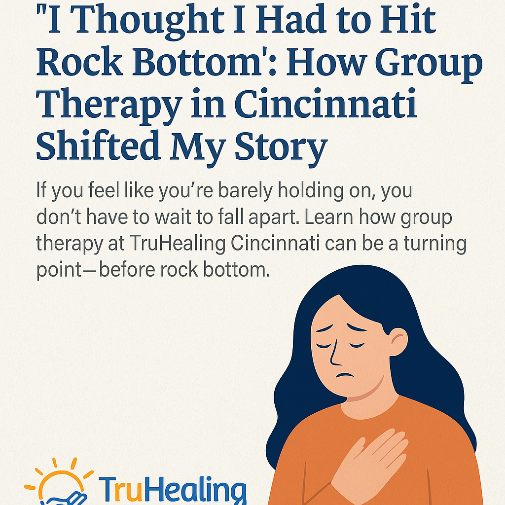 How Group Therapy in Cincinnati Shifted My Story