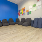 Yoga room at Truhealing Cincinnati for holistic therapy.